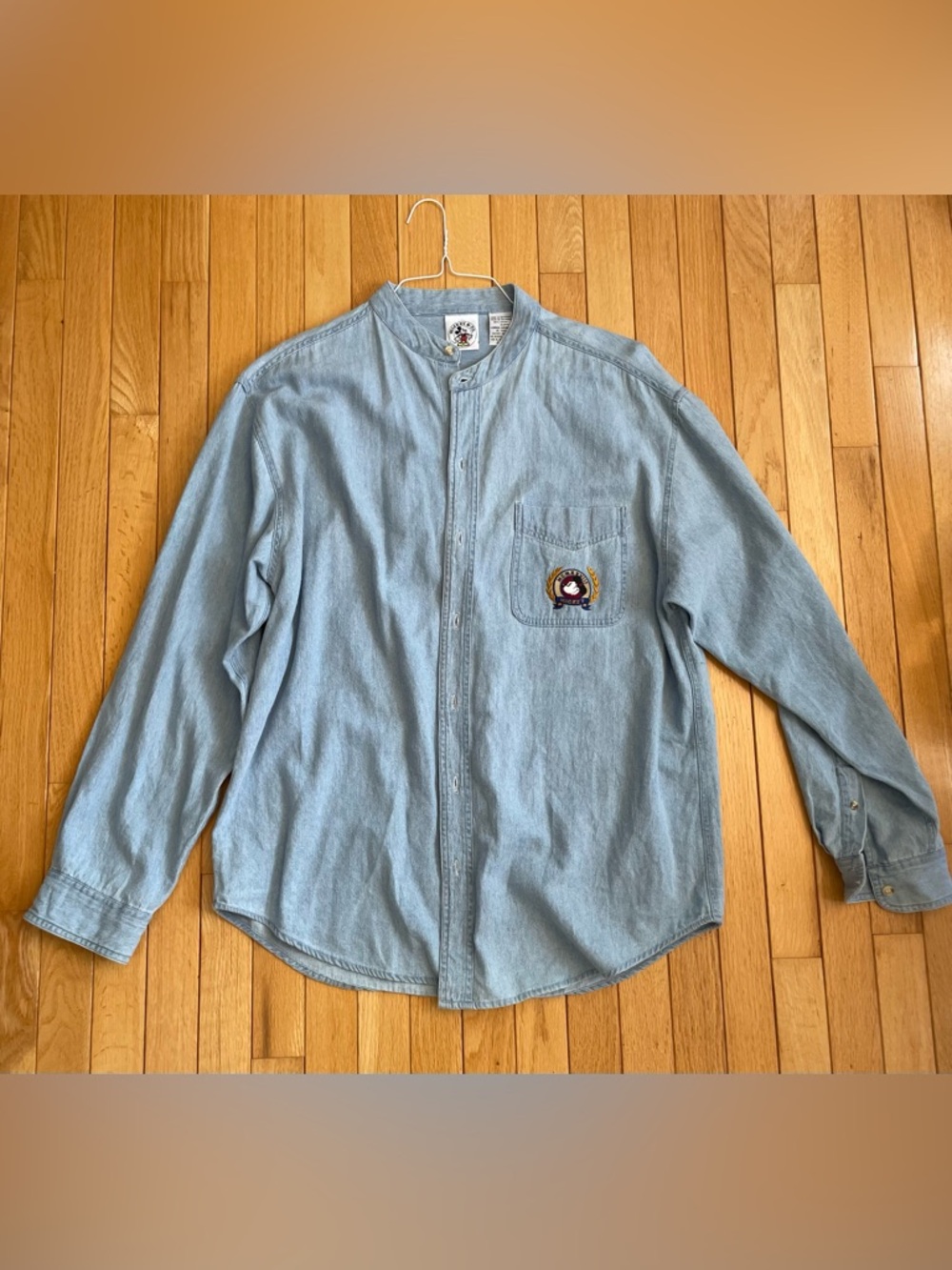 Vintage Disney Mickey Mouse Denim Shirt